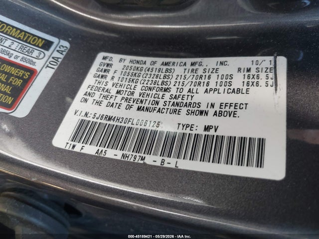 Honda CR-V Lx