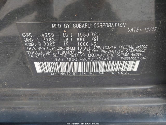 Subaru Impreza 2.0i Premium
