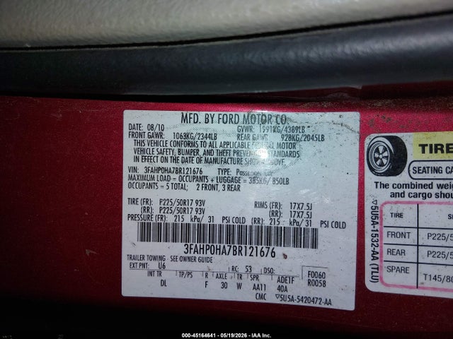 Ford Fusion Se