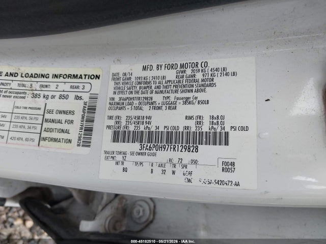 Ford Fusion Se
