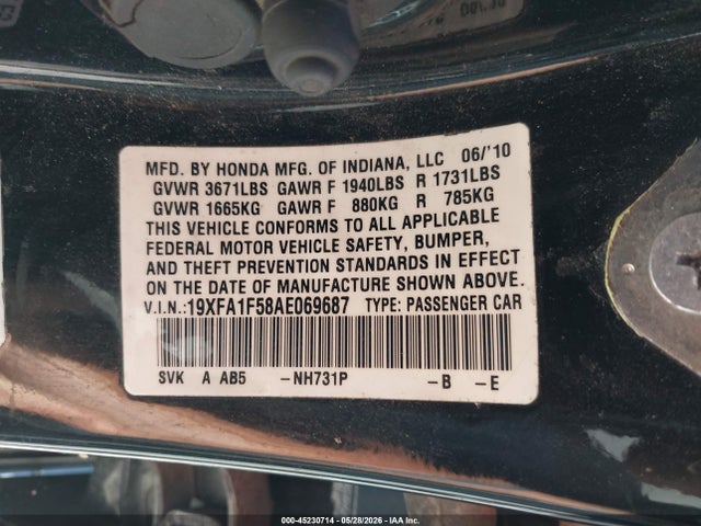 Honda Civic Lx
