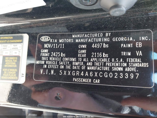 Kia Optima Sx