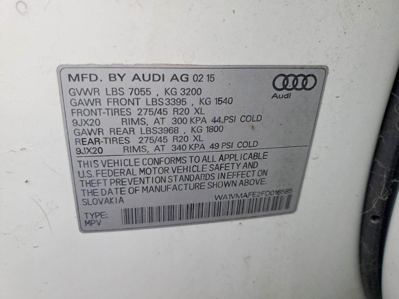 Audi Q7 Tdi Prestige