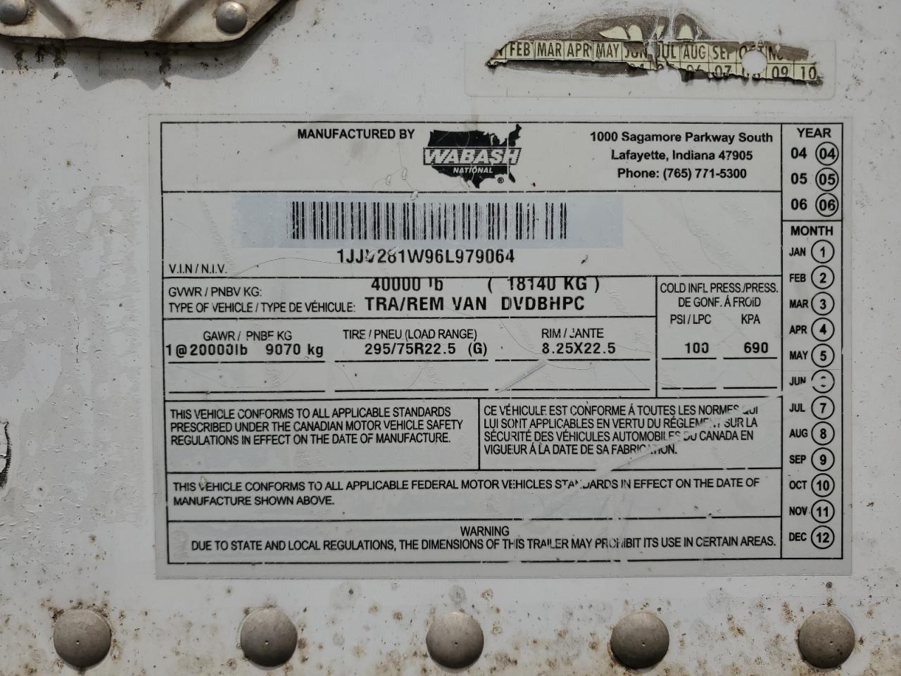 Wabash Dry Van Tr