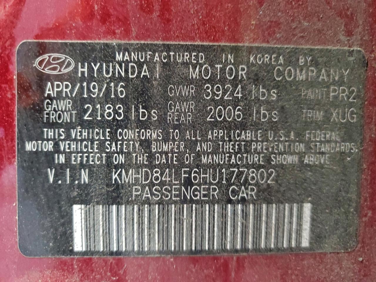 Hyundai ELANTRA Se