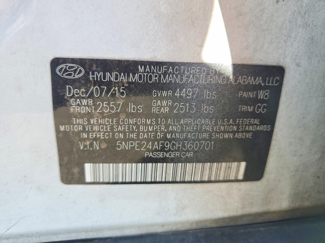 Hyundai SONATA Se