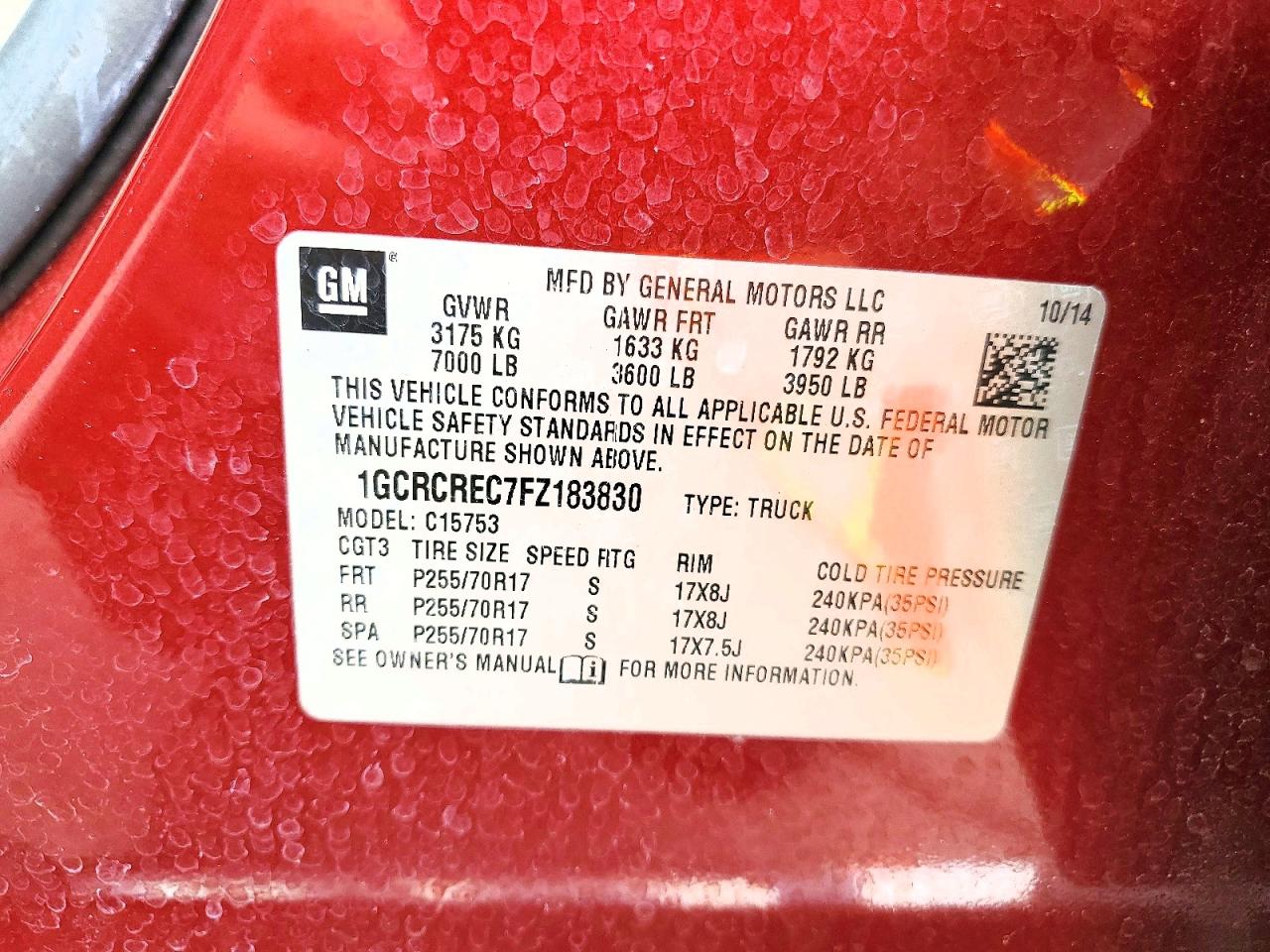 Chevrolet Silverado C1500 Lt