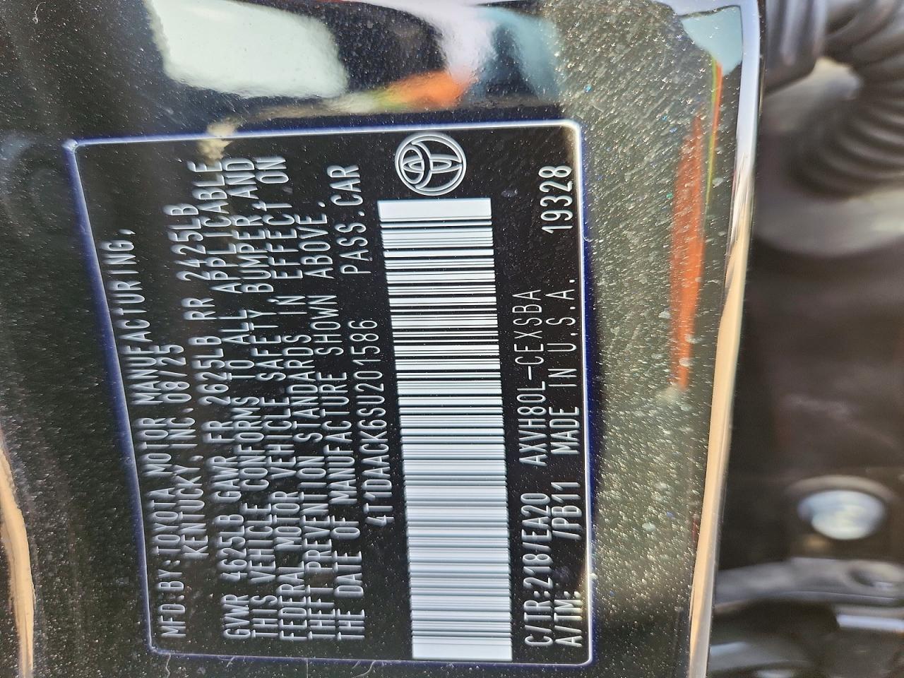 Toyota Camry Se